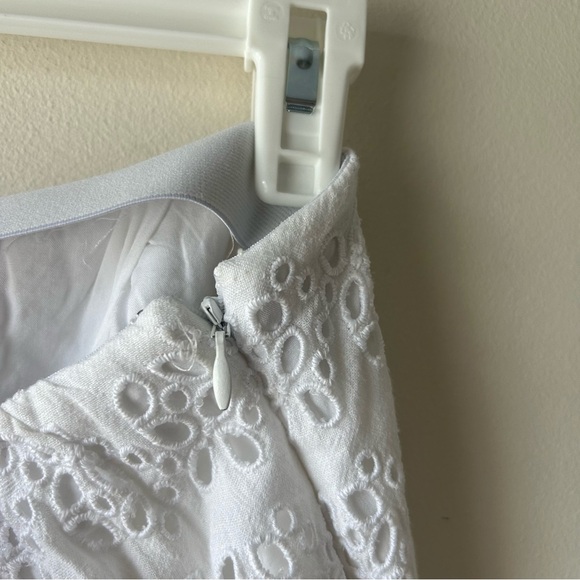 J. Crew Linen-blend Maxi Skirt In Eyelet White 8 - Picture 5 of 9